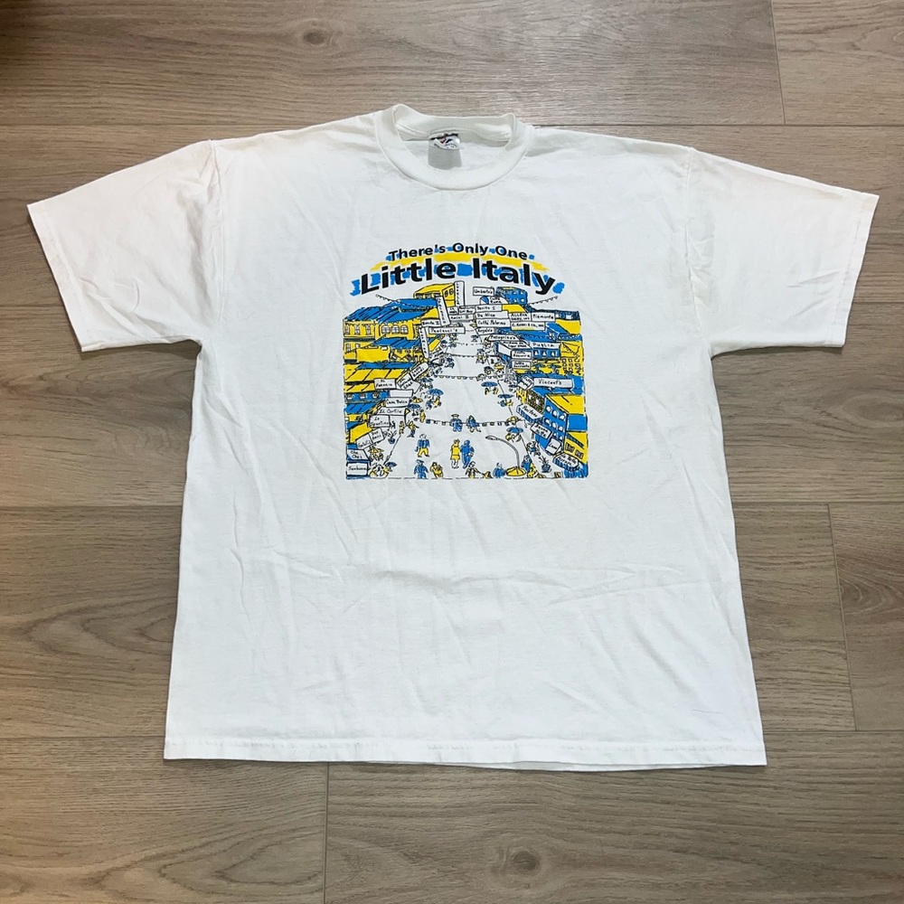Rare Unique Vintage Little Italy New York Made of USA Material